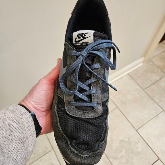 Nike Men's Waffle Debut Trainers, Black/Off Noir, Sz 13 - Picture 14 of 15